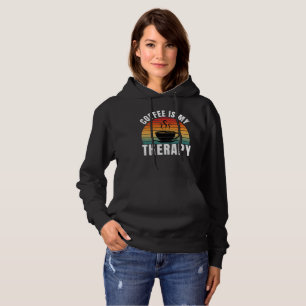 Camiseta café é minha terapia cafeína divertido amante de c
