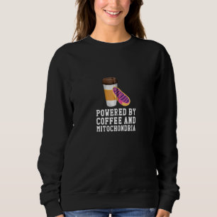 Camiseta Café e mitocôndria Biologia Gráfica Cuta Engraçada