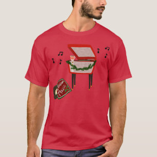 Camiseta Café e Música de Natal