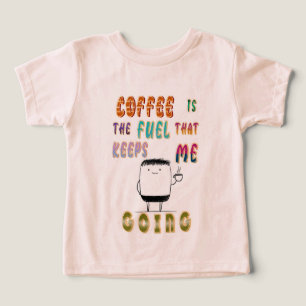 Camiseta Café É O Combustível Que Me Mantém Indo