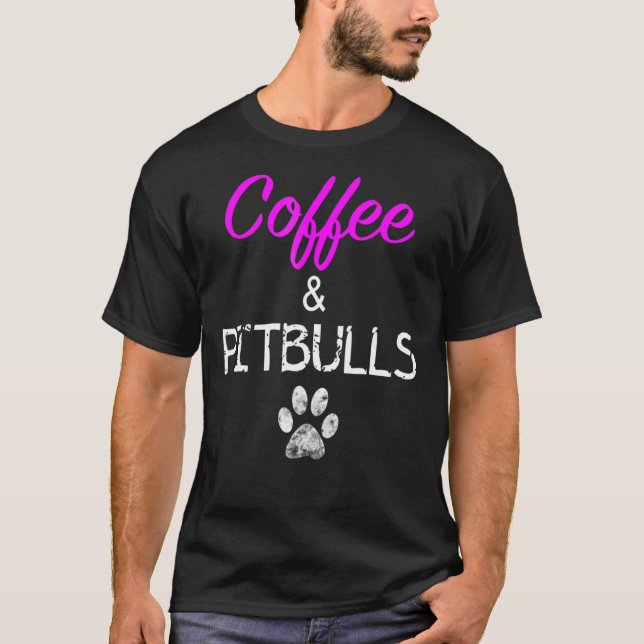 Camiseta Café E Pitbulls (Frente)