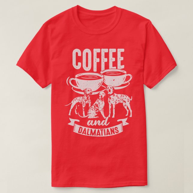 Camiseta Café E Presente De Sobrinho De Cânhamo Dalmatianos (Frente do Design)