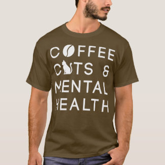 Camiseta Café E Saúde Mental: Sensibilização Menta