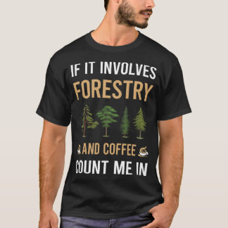 Camiseta Café E Silvicultura