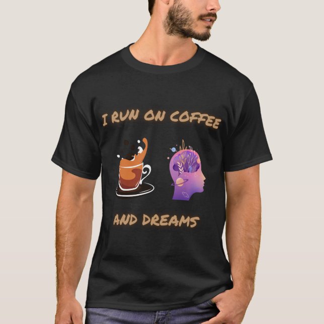 Camiseta Café e Sonhos (Frente)