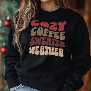 Camiseta Café e Sweather Weather Sweet