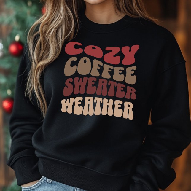 Camiseta Café e Sweather Weather Sweet (Criador carregado)