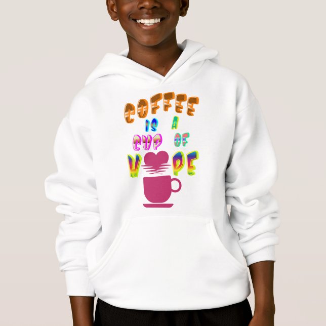 Camiseta Café É Uma Xícara De Esperança (Frente)