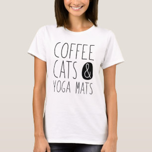 Camiseta Café E Yoga Mats