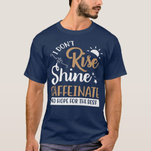 Camiseta Café Engraçado