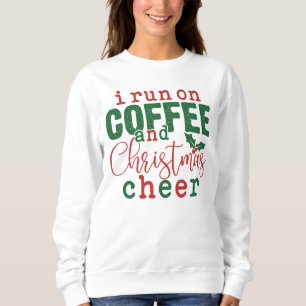 Camiseta Café Engraçado Elegante e Feliz Natal Mulheres