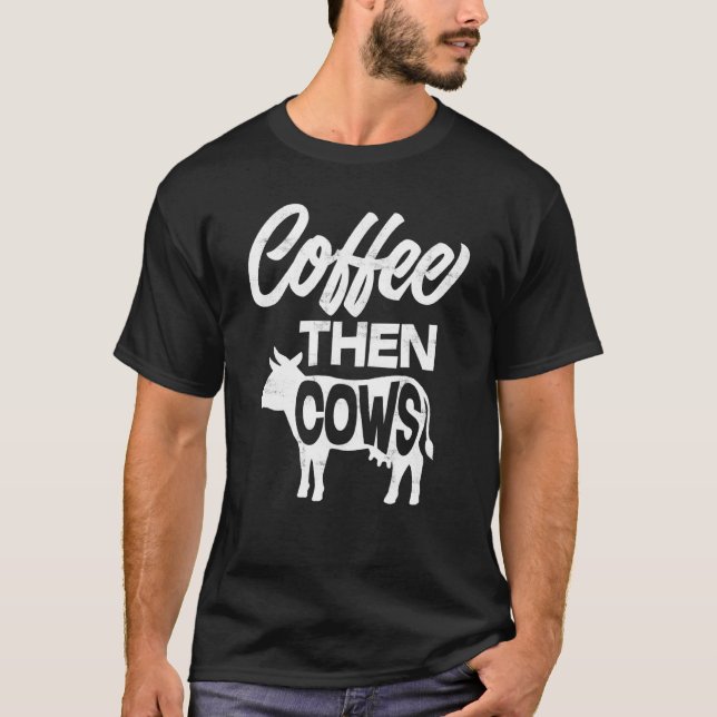 Camiseta Café Então Vacas Café Vaca (Frente)