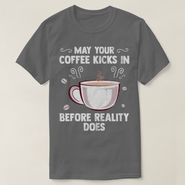 Camiseta Café Espresso Caffeine Cappuccino Tea 11 (Frente do Design)