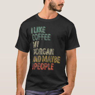 Camiseta Café  Eu Gosto de Café Meu Morgan E Talvez 3 Pesso