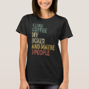 Camiseta Café Eu Gosto De Café Minha Caixa E Talvez 3 Pesso