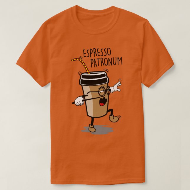 Camiseta café expresso (Frente do Design)
