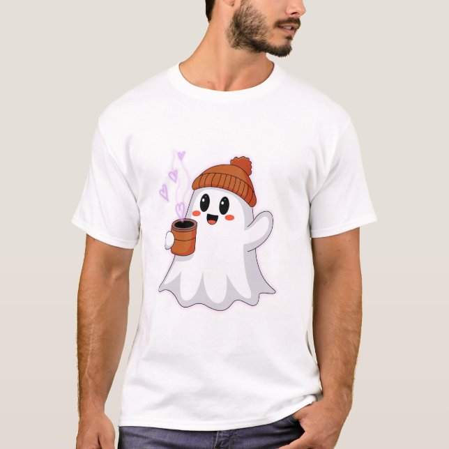 Camiseta 👻 café fantasma (Frente)