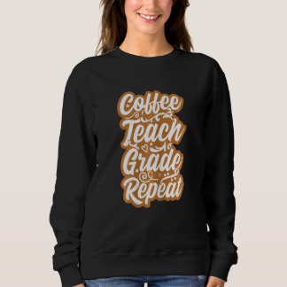 Camiseta Café Feminino Ensina Série Repete Vida Escolar Pro