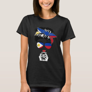 Camiseta Café Filipino Legal Mãe Garota Tia Filipinas Fl