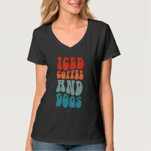 Camiseta Café Físico E Cães Veterinários Recepcionista Vet