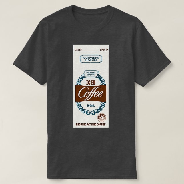 Camiseta Café Físico Sindical Longo (Frente do Design)