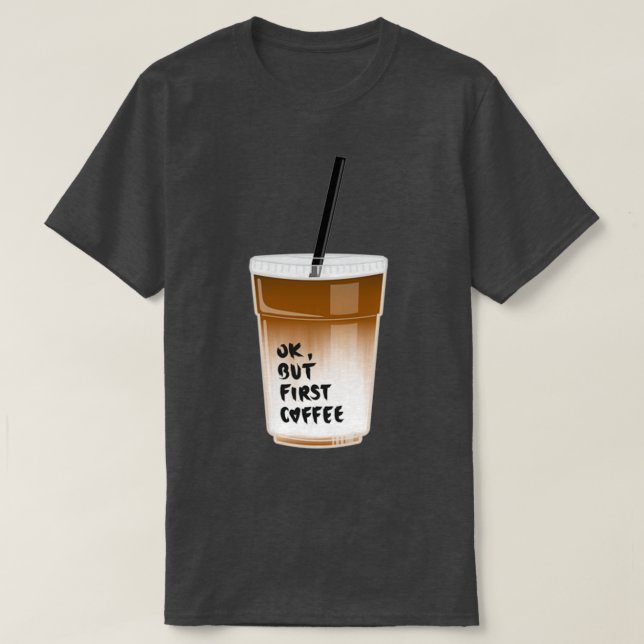 Camiseta Café Forçado 1 (Frente do Design)