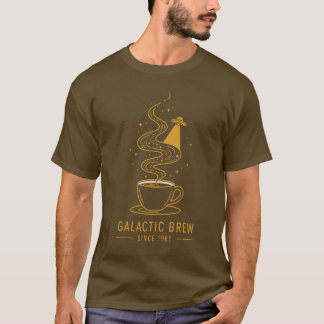 Camiseta Café Galáctico - Café Interestelar Desde 1961