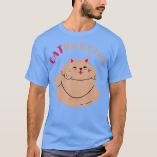 Camiseta Café Gato Café Cappuccino Café Amantes Espresso