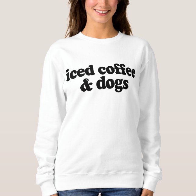 Camiseta Café Gelado E Cães    (Frente)