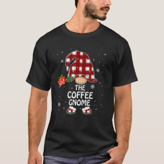 Camiseta Café Gnome Buffalo Xadrez Matando Família Christm