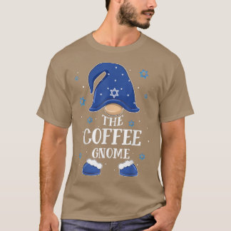 Camiseta Café Gnome Hanukkah Jewish Matching Family Xmas
