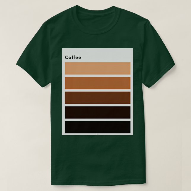 CAMISETA CAFÉ GRADES (Frente do Design)