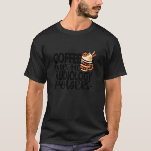 Camiseta Café Halloween Sobrevoando Doutor em Audiologia