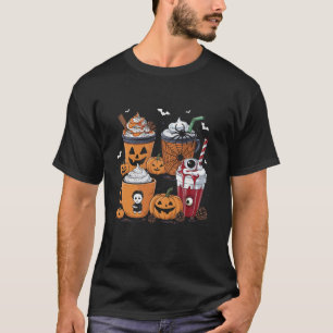 Camiseta Café Halloween Spooky Caffeine Coffeeholy Trick