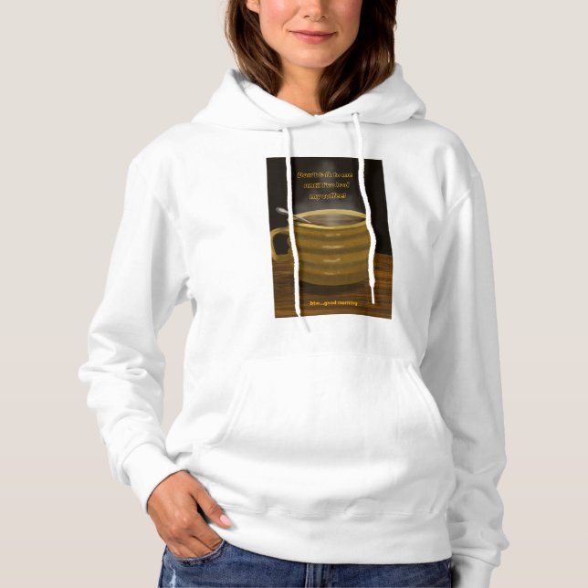 Camiseta Café Hoodie (Frente)