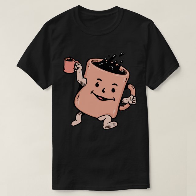 Camiseta Café Kool Sem Edição de Texto (Frente do Design)
