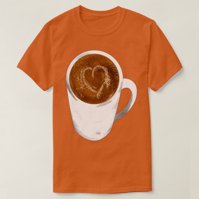 Camiseta Café Lover 11 (Frente do Design)