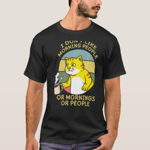 Camiseta Café Lover Cat Whisperer Caffeeholed Coffeeholic
