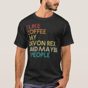 Camiseta Café Lover Funny Quote Vintage Retro