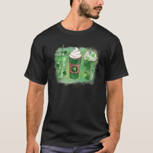 Camiseta Café Lucky Latte Green Irish Sha