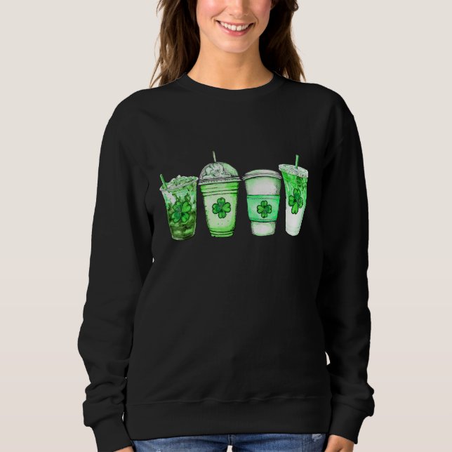 Camiseta Café Lucky Latte Green Rua. (Frente)