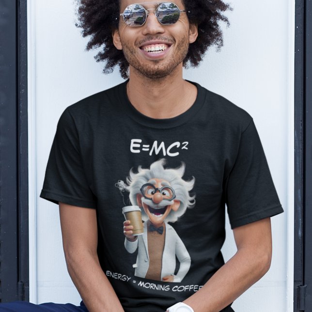 Camiseta Café Mad Scientist (Criador carregado)