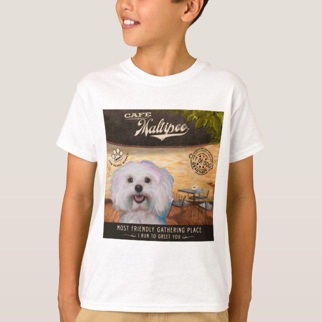 Camiseta Café Maltipoo (Frente)