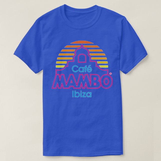 Camiseta Cafe Mambo Ibiza  (Frente do Design)