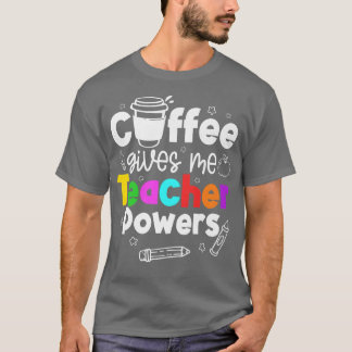 Camiseta Café Me Dá Ensino Poderes Premium52