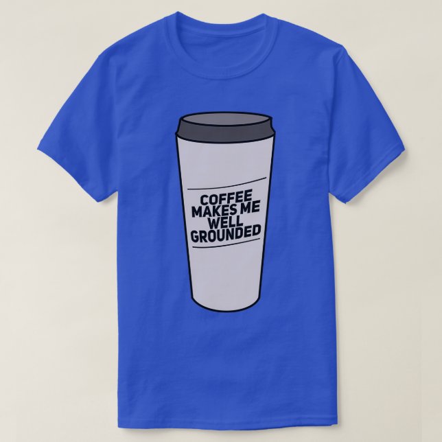 Camiseta Café Me Torna Caneca de viagem Branca Bem Culpada (Frente do Design)