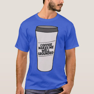 Camiseta Café Me Torna Caneca de viagem Branca Bem Culpada