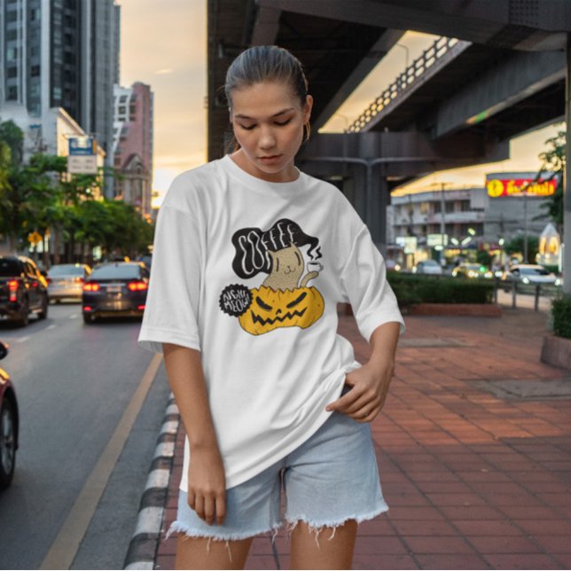 Camiseta Café - Meia Direita (Criador carregado)