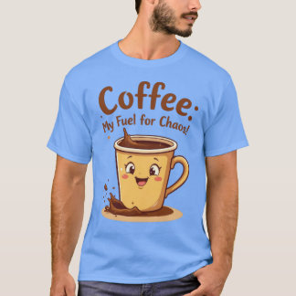 Camiseta Café: meu combustível
