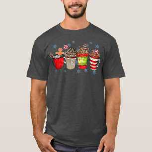 Camiseta Café Natal Mulheres Doces Inverno Cozy Xmas Cof